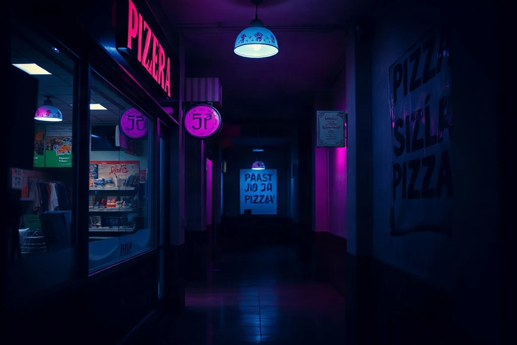 Detalle ambientado del universo de Friday Night Funkin Noob