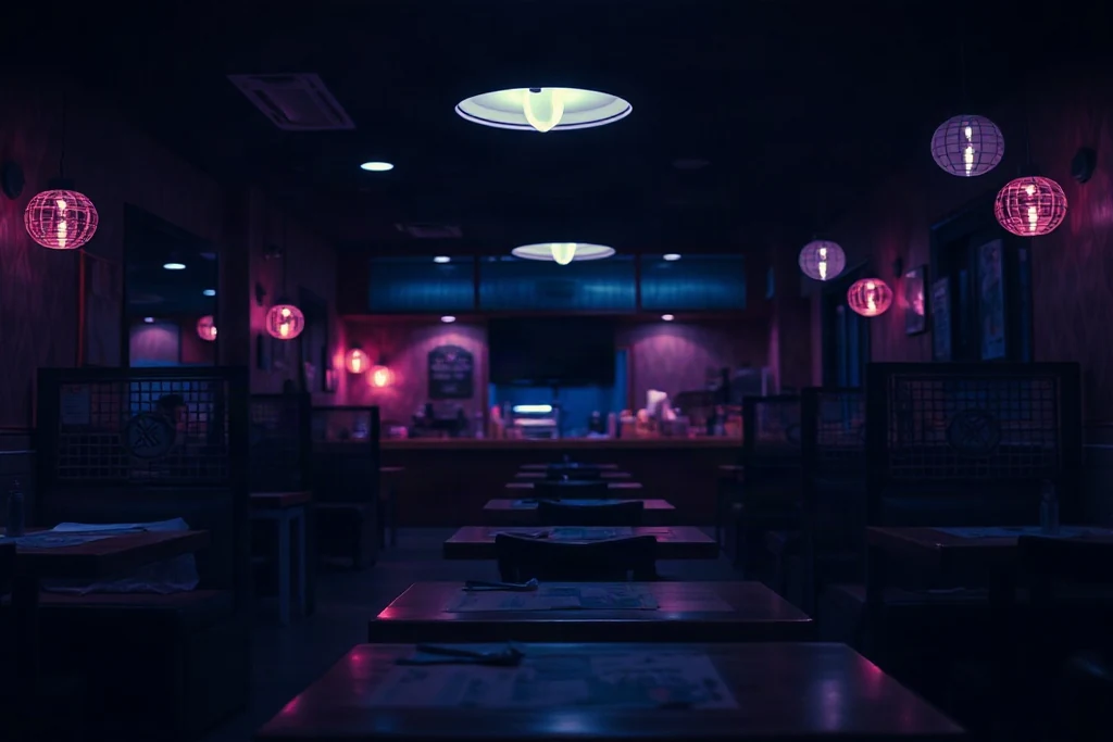Escena de juego inspirada en Ninja Man