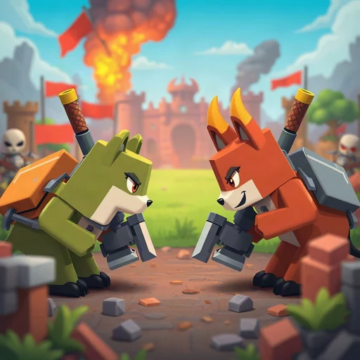 3D Animal Warfare