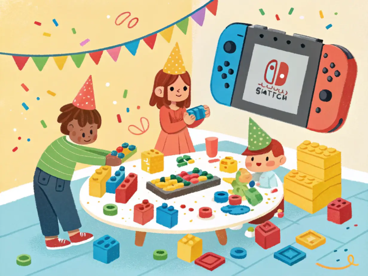 LEGO Party! reseña completa: el mejor juego familiar para Nintendo Switch en 2025